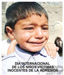 Día Internacional de los niños Victimas Inocentes de la Agresión